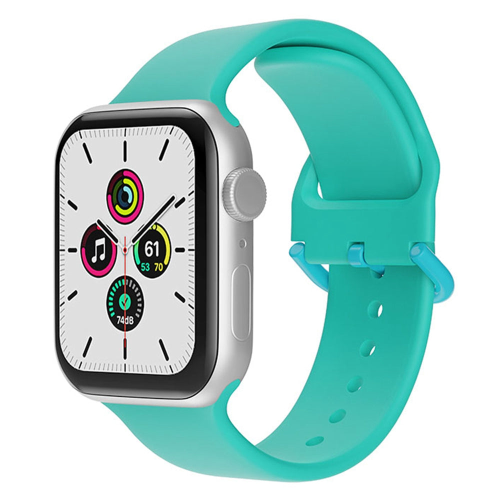 For Apple Watch Ultra 2 49mm Series 9 45mm SE (2023) 44mm Ultra 49mm 8 7 45mm 6 5 4 SE (2022) SE 44mm 3 2 1 42mm Silicone Watch Band Pin Buckle Quick Release Wrist Strap Replacement For Apple Watch Ultra 2 49mm Series 9 45mm SE (2023) 44mm Ultra 49mm 8 7 45mm 6 5 4 SE (2022) SE 44mm 3 2 1 42mm Silicone Watch Band Pin Buckle Quick Release Wrist Strap Replacement